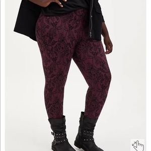 Torrid Skull leggings 3X